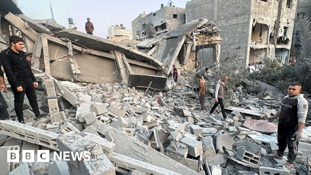 Israeli strike on Gaza house kills many, medics and rescuers say