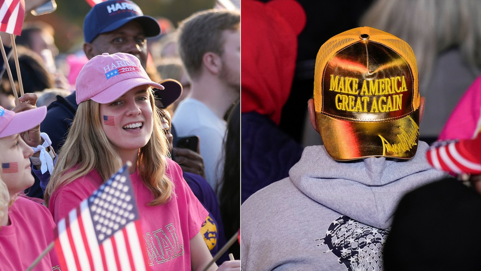 Can you wear a Trump or Harris hat to the polls? It depends on where you live