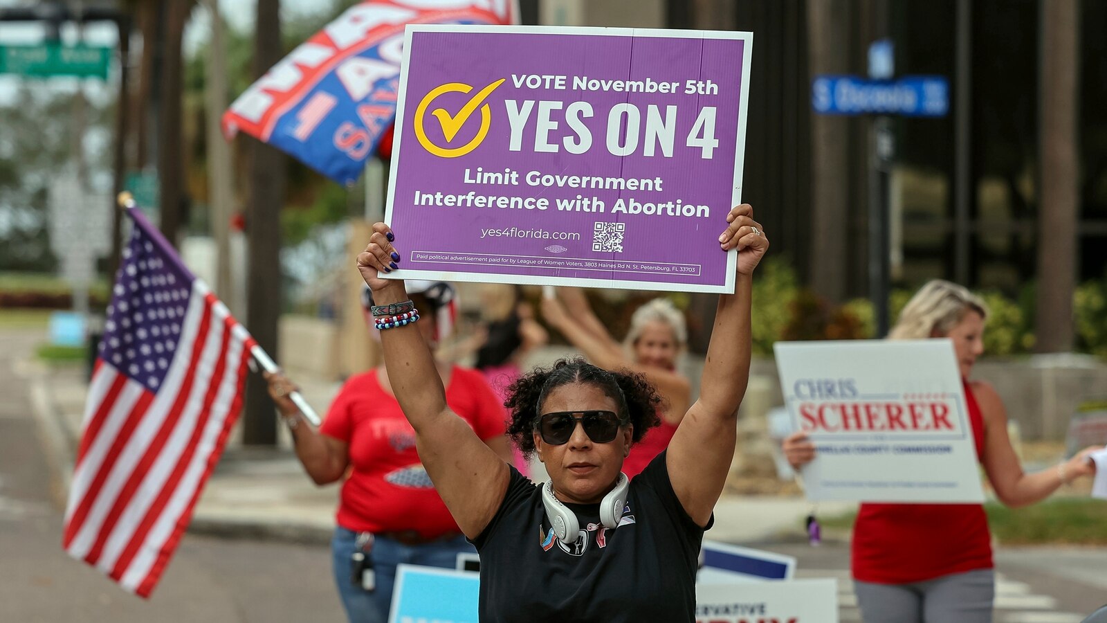 Florida's pro-abortion ballot initiative projected to fail in first since Roe was overturned