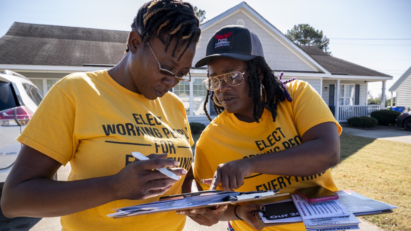 Rural Democrats will be crucial for Harris to win North Carolina : NPR