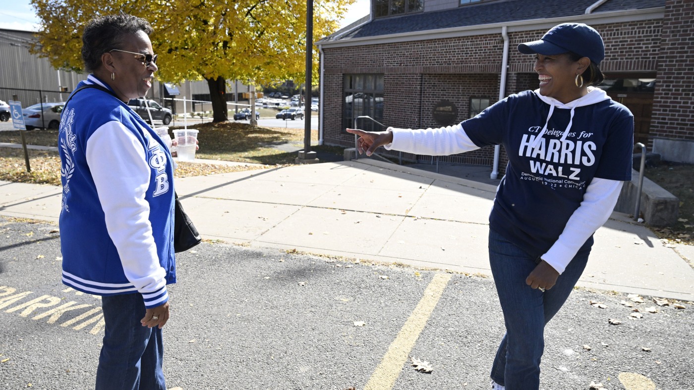 ‘Divine Nine' Black fraternities and sororities hope efforts turn out the vote : NPR