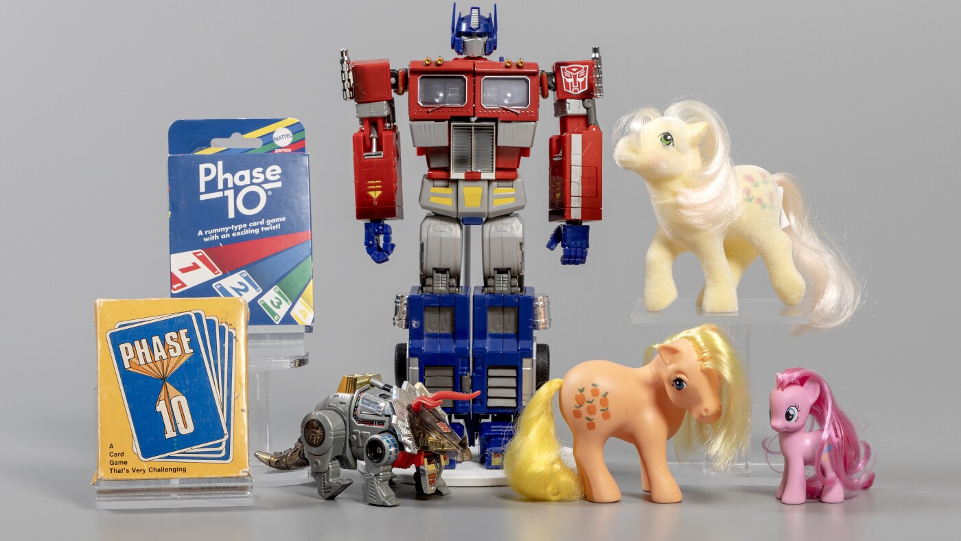 My Little Pony, Transformers, Phase 10 join the National Toy Hall of Fame : NPR