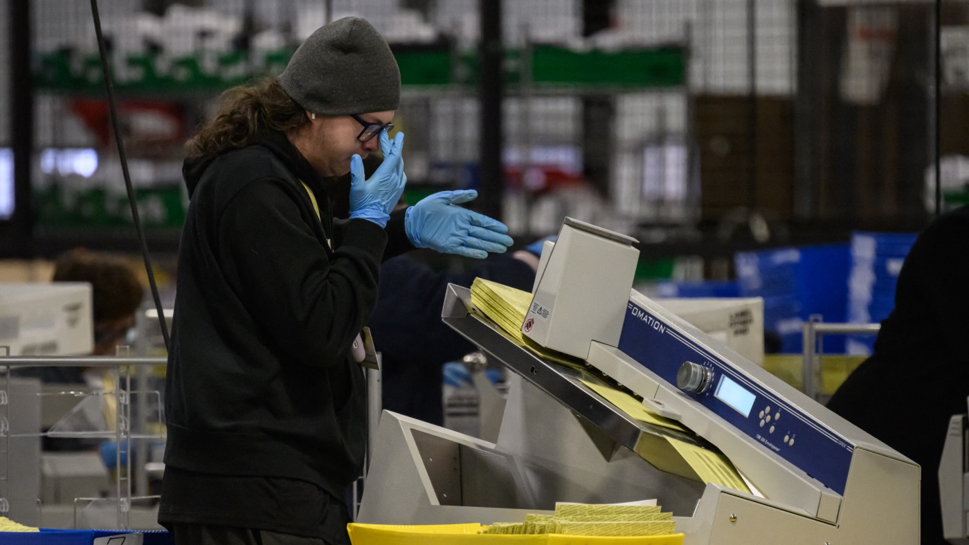 Pennsylvania Supreme Court sides with GOP on ‘undated’ ballots : NPR