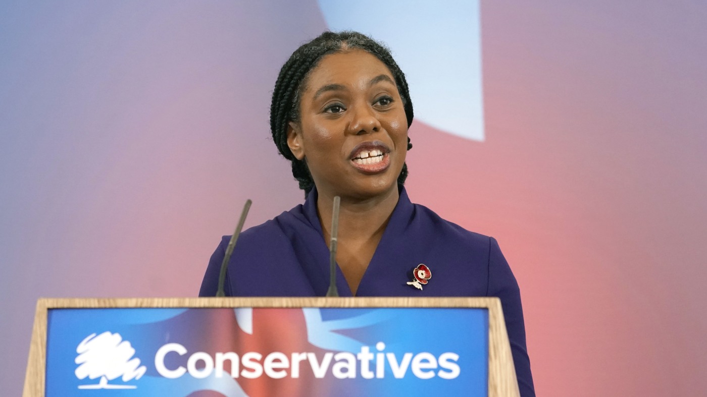 U.K. Conservatives pick Kemi Badenoch as their party's new leader : NPR