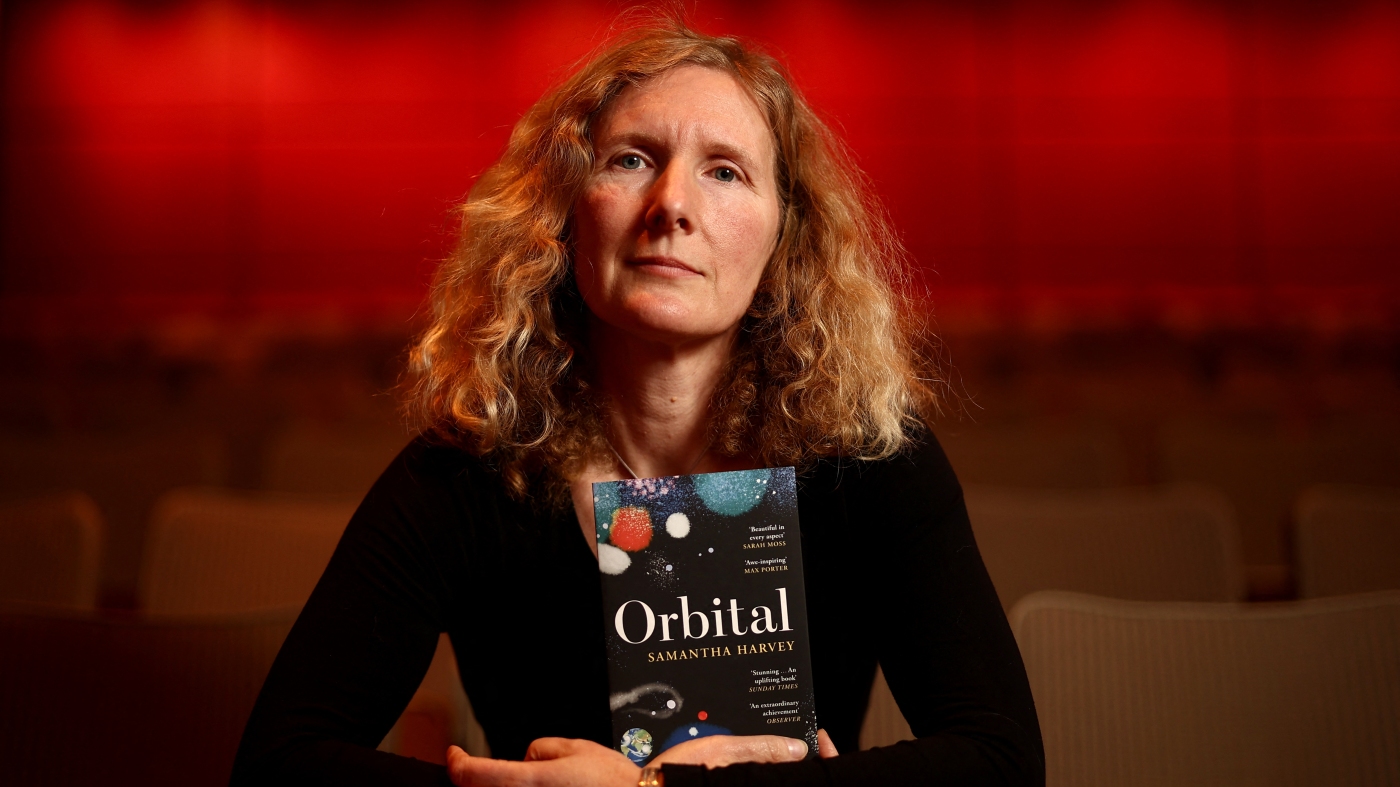 Samantha Harvey wins the 2024 Booker Prize for novel ‘Orbital’ : NPR