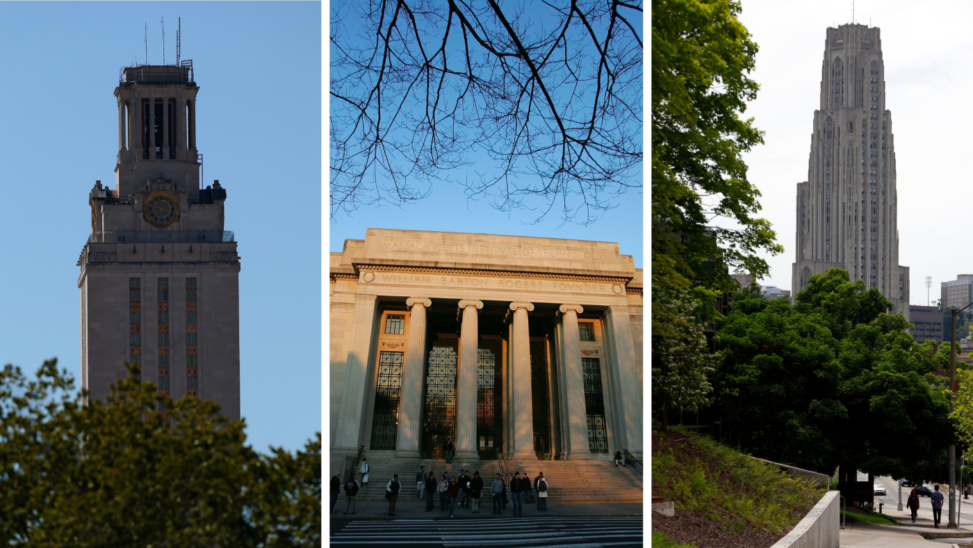 University of Texas, MIT among colleges announcing free tuition : NPR