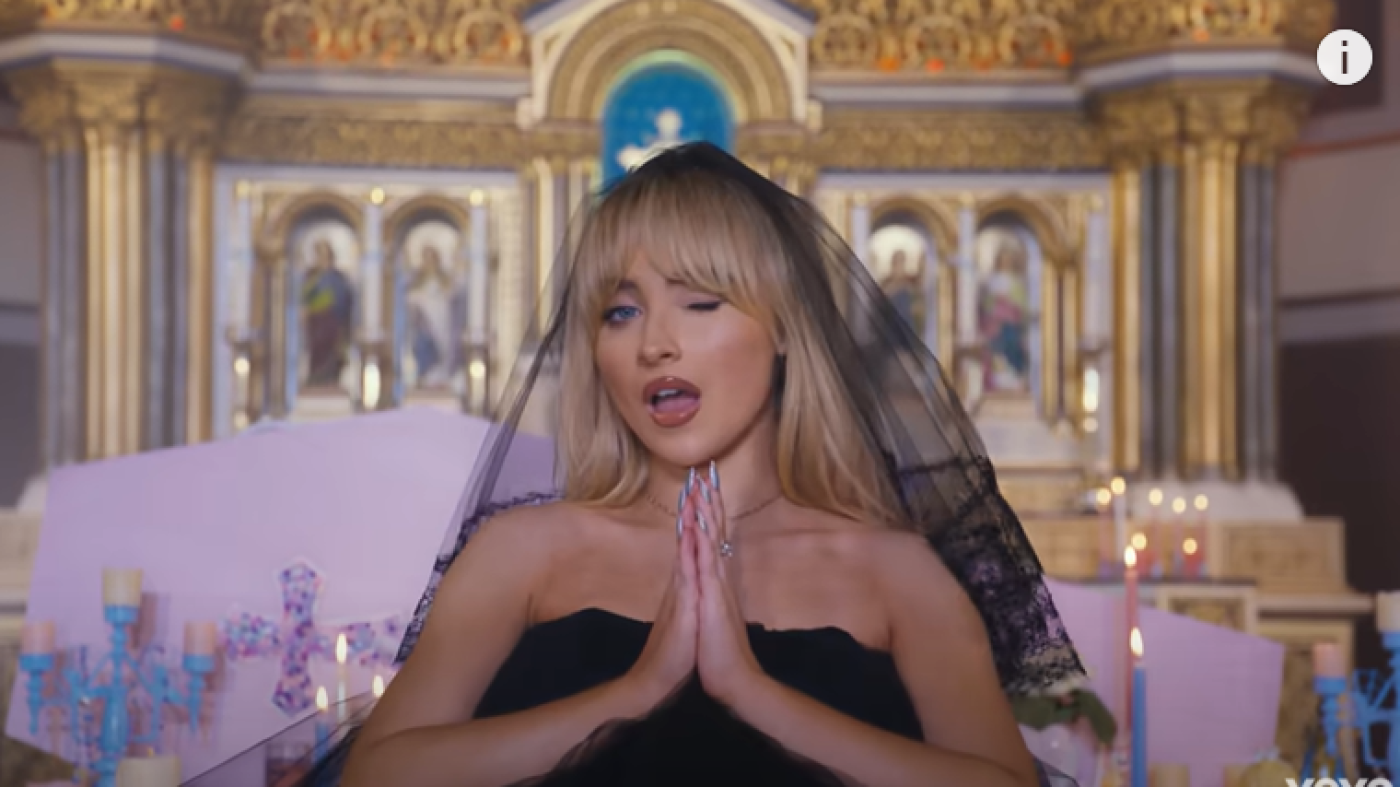 Priest from Sabrina Carpenter music video debacle accused of mishandling $1.9M : NPR