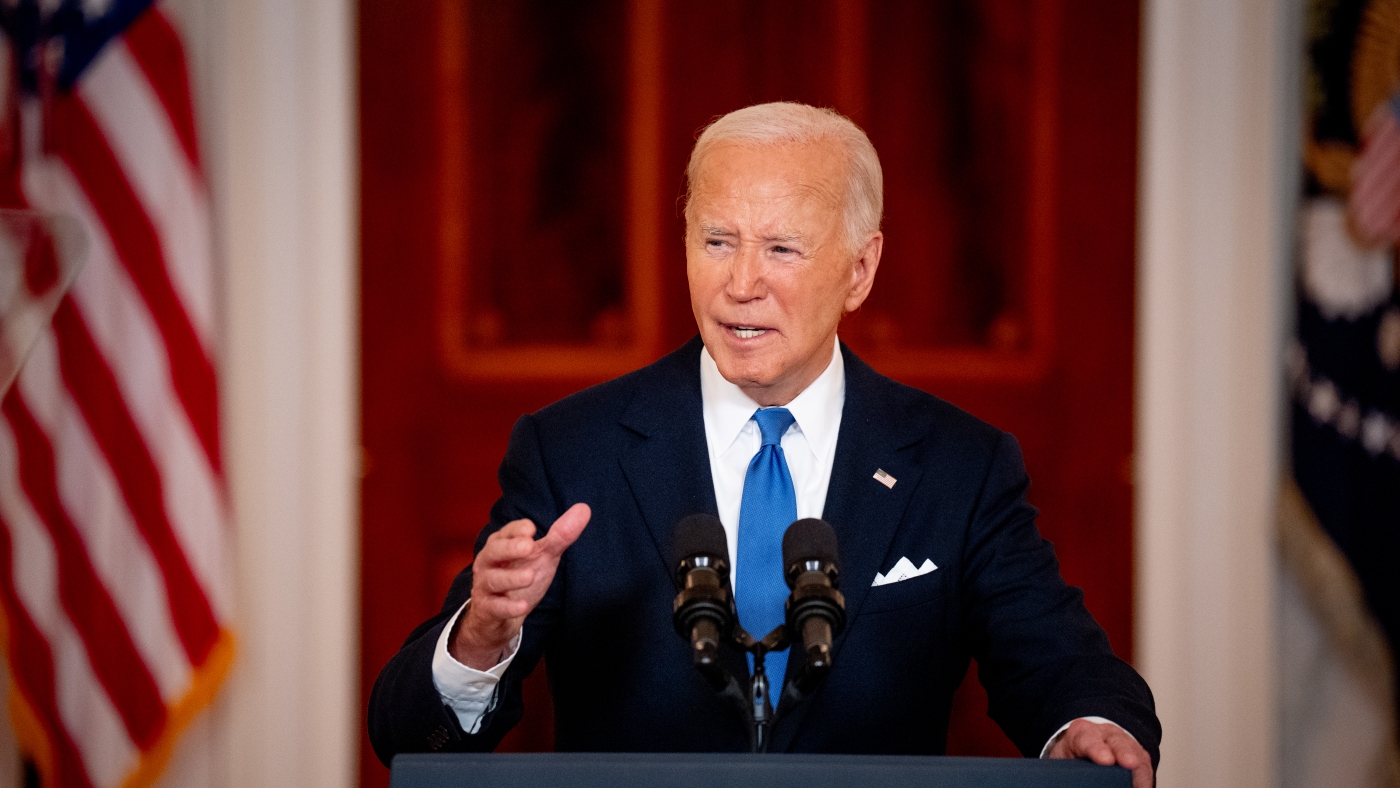 President Biden will speak this morning about the 2024 election : NPR