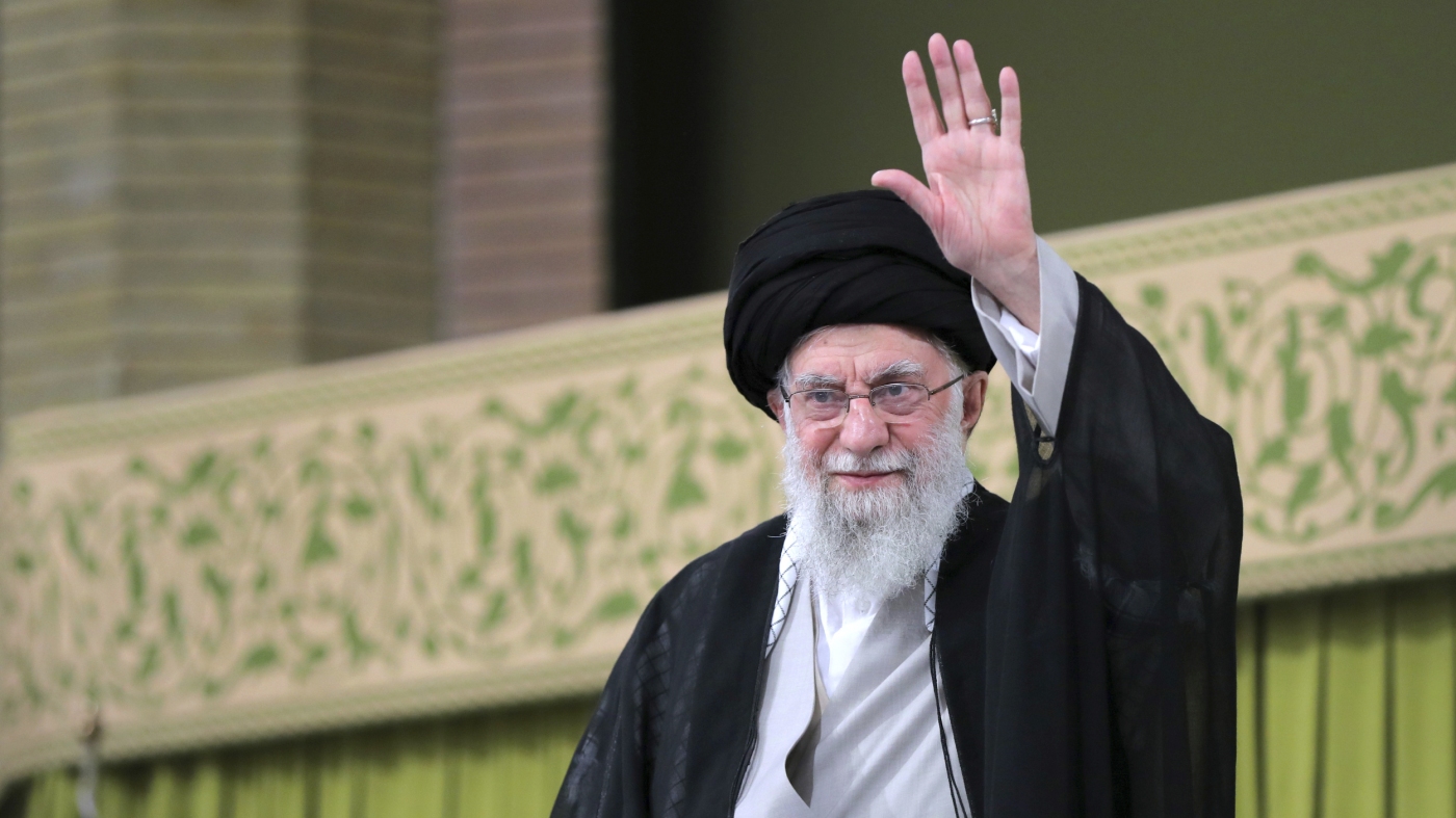 Iran's Khamenei threatens 'crushing response' to Israeli attack : NPR