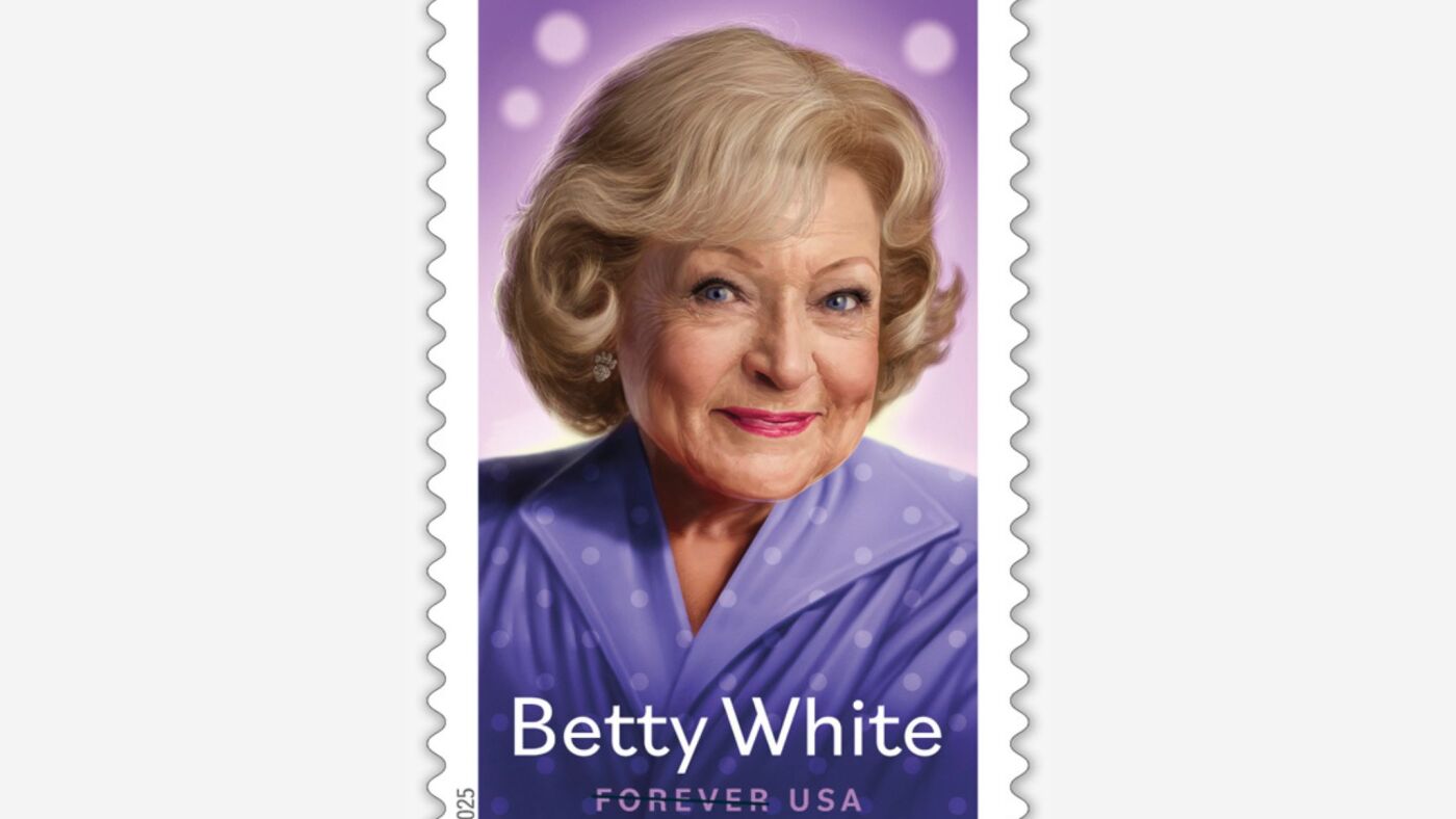 Betty White will be honored in a new USPS stamp slated for 2025 : NPR