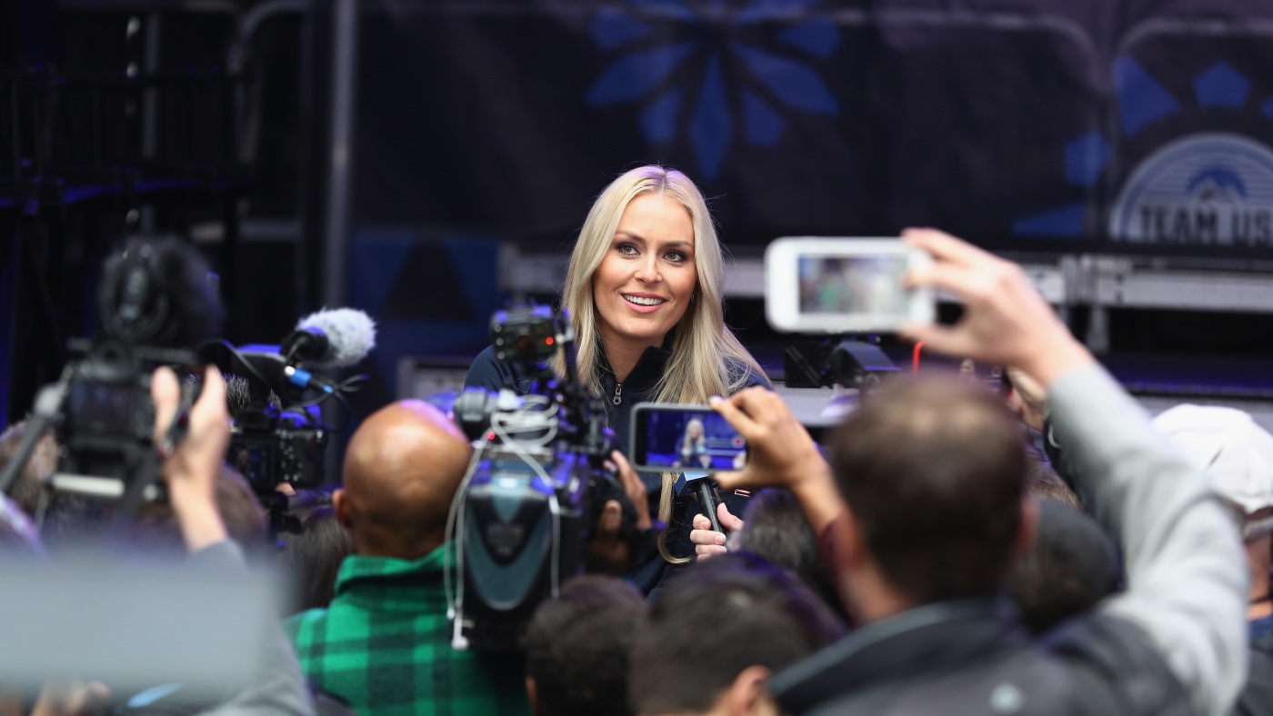 U.S. skier Lindsey Vonn announces comeback at 40 : NPR