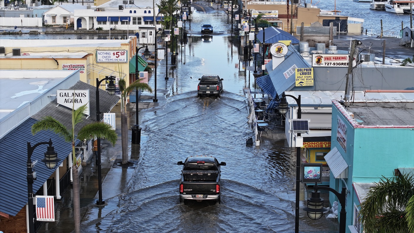 Biden asks Congress for about $100 million in disaster relief funding : NPR