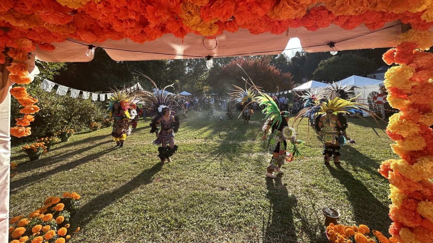 Dia De Los Muertos North Carolina cemetery : NPR